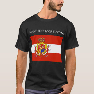Camiseta Banner blanco rojo Gran Ducado de la Toscana