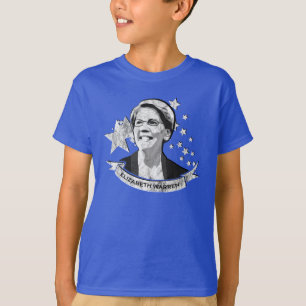 Camiseta Banner de Elizabeth Warren Star
