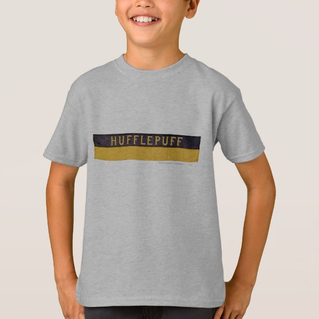 Camiseta Banner de Hufflepuff (Anverso)