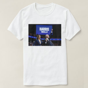 Camiseta Banner de Kamala Harris Tim Walz