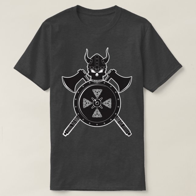 Camiseta Banner de la guerra de Viking 1 (Diseño del anverso)