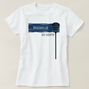 Camiseta Banner de la marina con palo Lacrosse