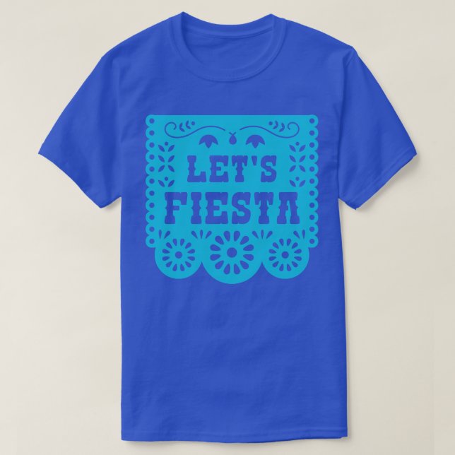 Camiseta Banner de Lets Papel Picado (Diseño del anverso)