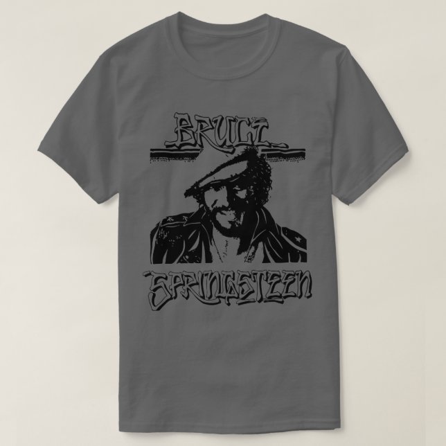 Camiseta Banner de Springsteen 1970 (Diseño del anverso)