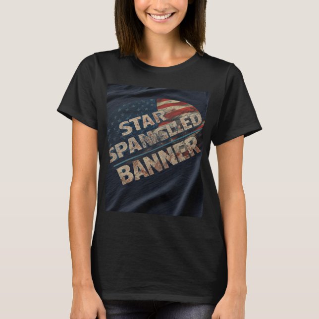 Camiseta Banner de Star Spangling (Anverso)