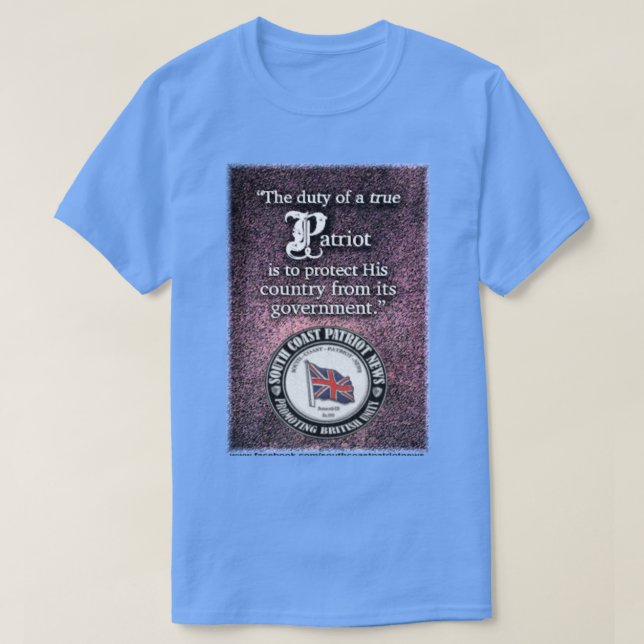 Camiseta Banner púrpura del SCPN (Diseño del anverso)