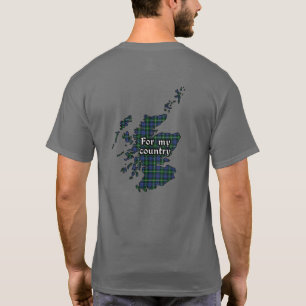 Camiseta Bannerman Clan Badge y Tartan Adult