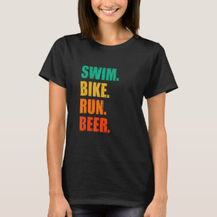 Camiseta Baño Ciclismo de natación Correr Cerveza Corriendo