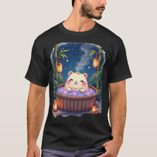 Camiseta Baño de agua caliente de capibara Relajación Spa n