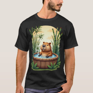 Camiseta Baño de agua caliente para capibaras Spa Relajació