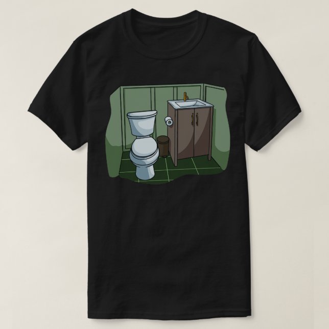 Camiseta Baño de aseo Sink (Diseño del anverso)