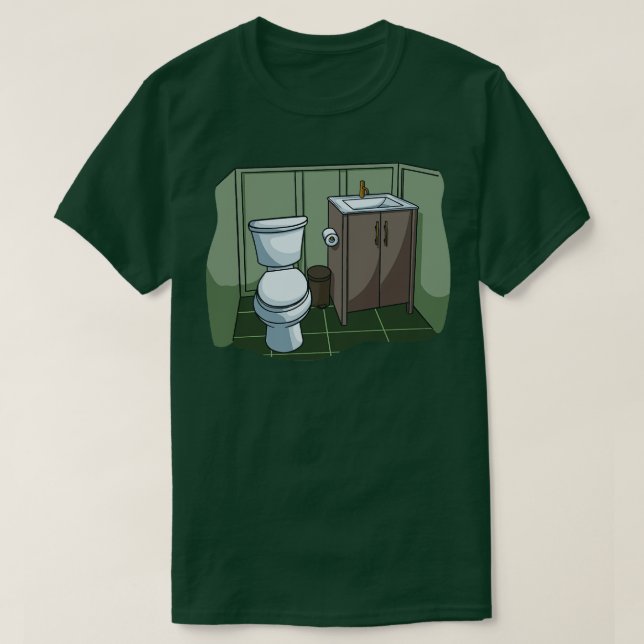 Camiseta Baño de aseo Sink (Diseño del anverso)