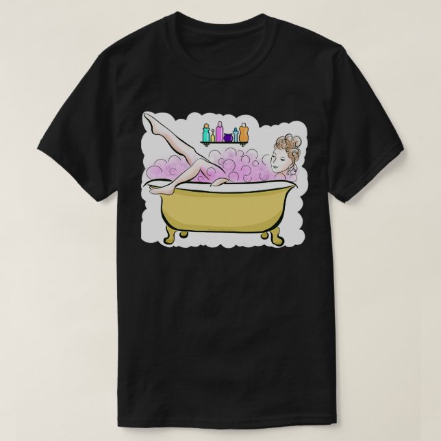 Camiseta Baño de burbujas (Diseño del anverso)