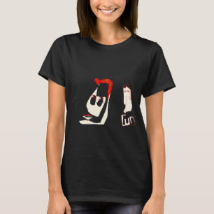 Camiseta Baño de canciones de Ego Fun Taste 90s de arte de