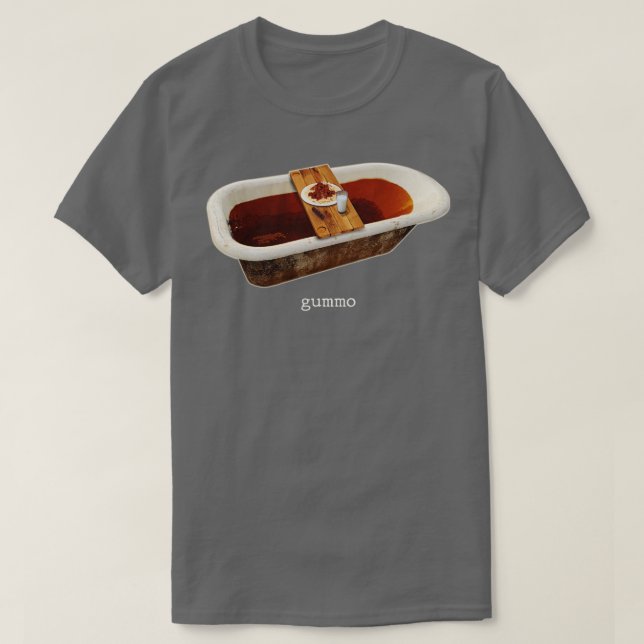 Camiseta Baño de Gummo Pasta (Diseño del anverso)