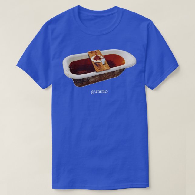 Camiseta Baño de Gummo Pasta (Diseño del anverso)