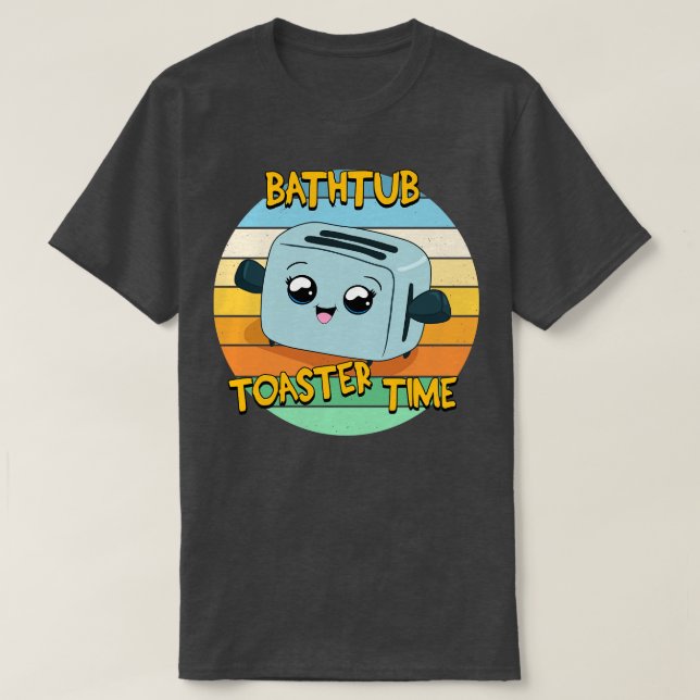 Camiseta Baño de tostadora (Diseño del anverso)