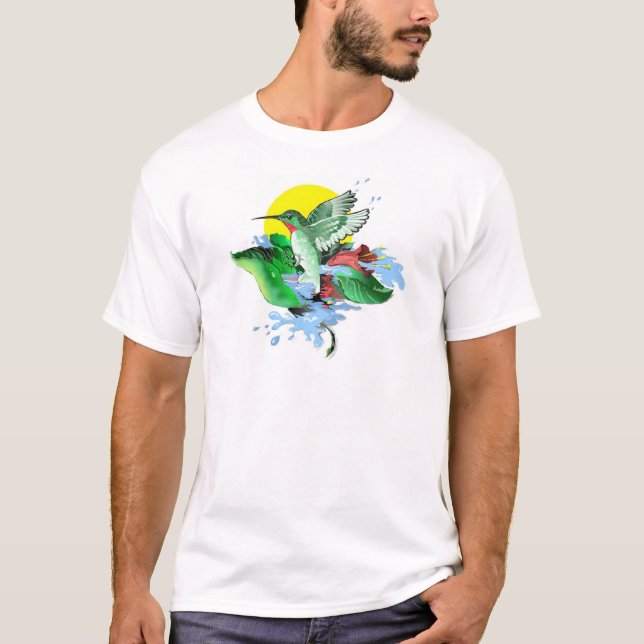 Camiseta Baño del colibrí (Anverso)
