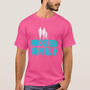 Camiseta Baño helado en frío de la familia congelada