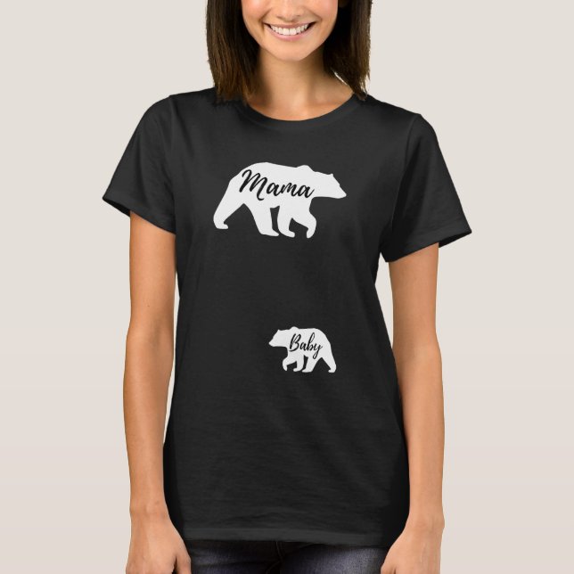 Camiseta Baños Madre bebé Invitación Maternit (Anverso)