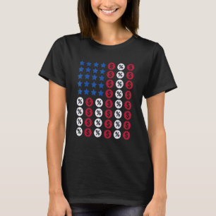 Camiseta Banquero Estadounidense Bandera Contadores 4 De Ju