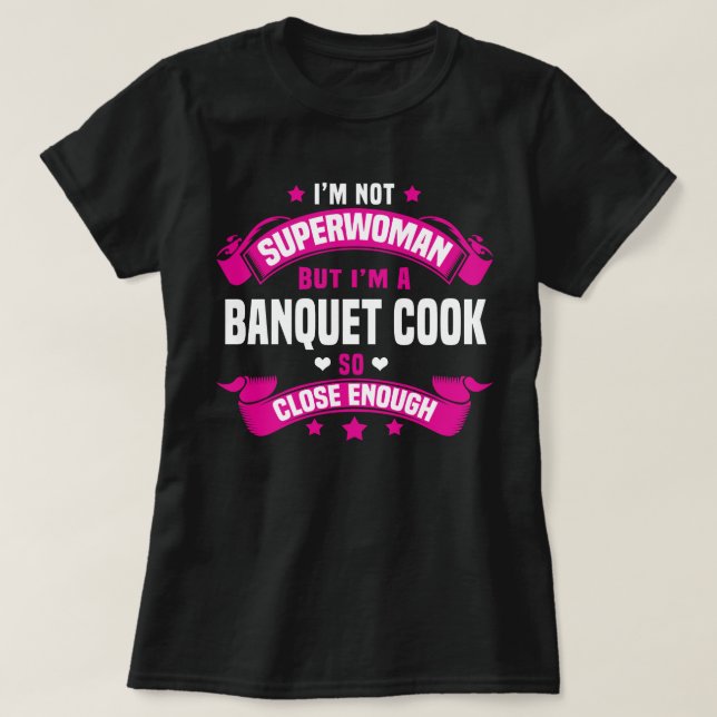 Camiseta Banquet Cook (Diseño del anverso)