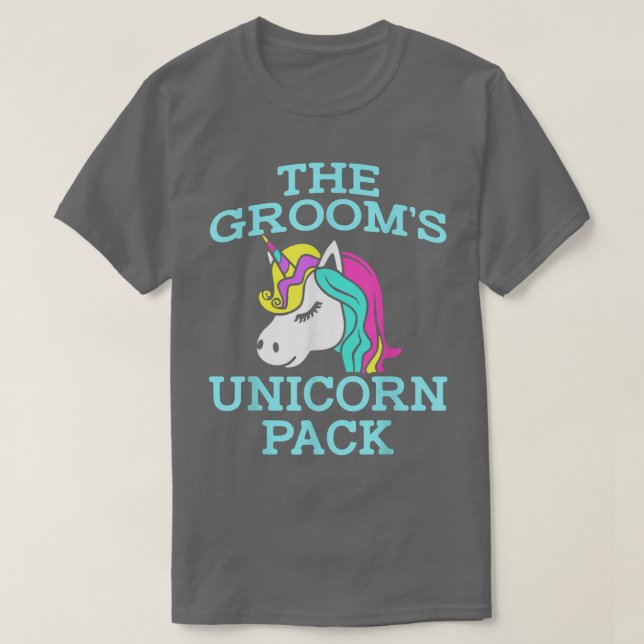 Camiseta Banqueta unicornio del partido gay orgullo LGBT En (Diseño del anverso)