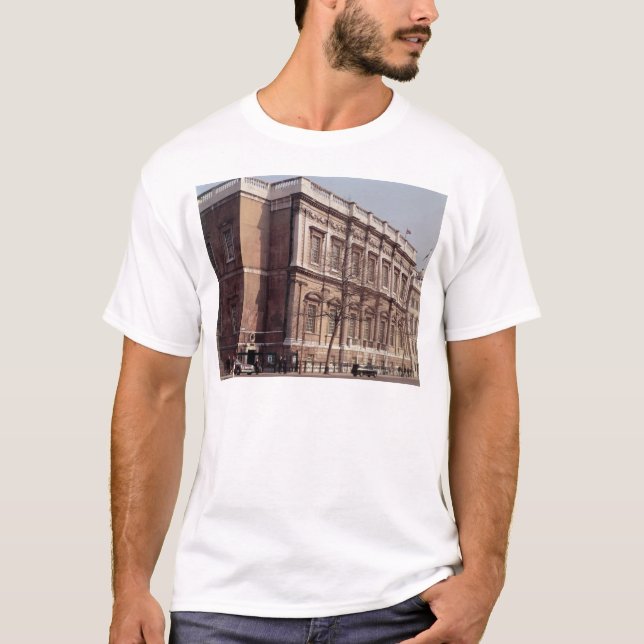 Camiseta Banqueteando la casa, Whitehall, construido en (Anverso)