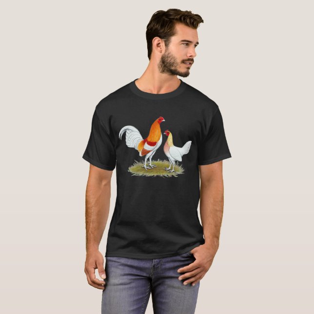 Camiseta Bantam, el juego del viejo inglés:  Pyle Rojo (Anverso completo)