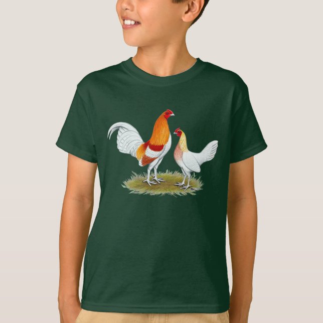 Camiseta Bantam, juego inglés antiguo: Red Pyle (Anverso)