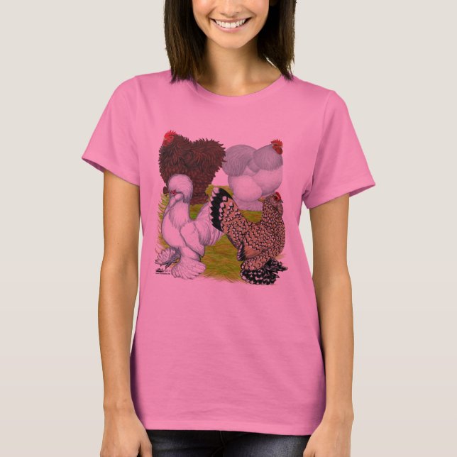 Camiseta Bantams Feather Legged (Anverso)