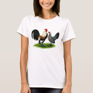 Camiseta Bantams holandeses: Marrón claro crema