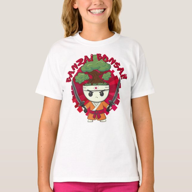Camiseta ¡Banzai Bonsai! (Anverso)