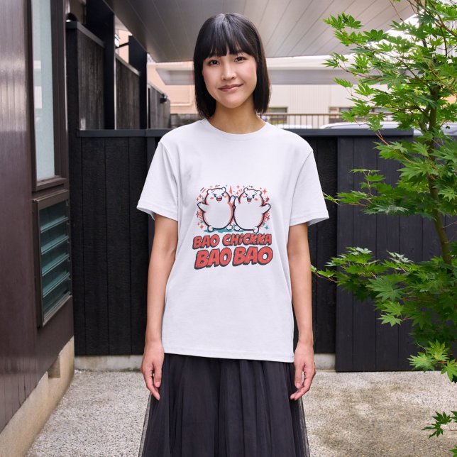 Camiseta Bao Chicka Bao Bao - divertido juego de palabras d (Subido por el creador)