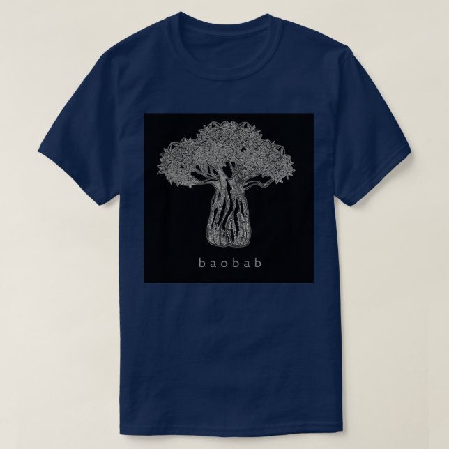 CAMISETA BAOBAB TREE (Diseño del anverso)