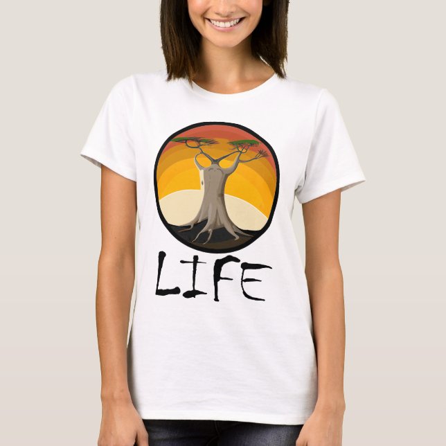 Camiseta Baobab | Vida (Anverso)