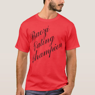 Camiseta Baozi campeón de comida competitiva