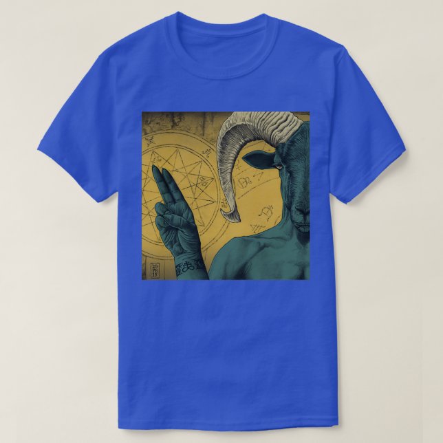 CAMISETA BAPHOME (Diseño del anverso)