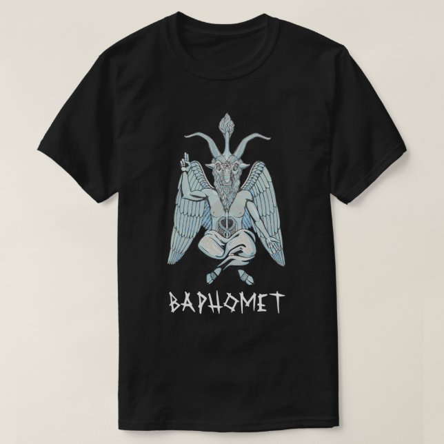 Camiseta Baphomet (Diseño del anverso)