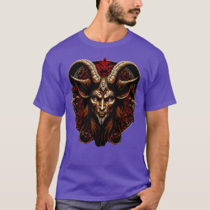 Camiseta Baphomet Demon Satanic Gótico Lucifer