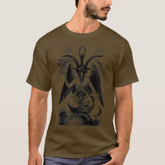 Camiseta Baphomet Devil Sabbatic Goat Satan 2