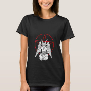 Camiseta Baphomet Fruto De La Mujer Demon Satanic Lucifer B
