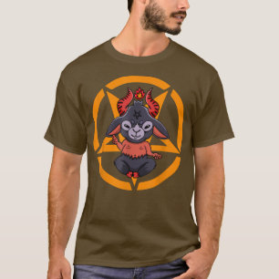 Camiseta Baphomet Pentagram Satanism oculto Satan Pent