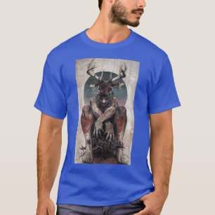 Camiseta Baphomet Satanist Goat Satanic Dark Art Evil 666 