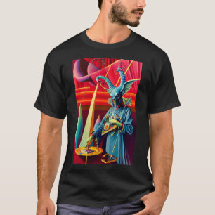 Camiseta Baphomet toma la fantasía del anzuelo