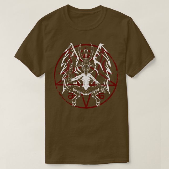 Camiseta BAPHOMET v2 (Diseño del anverso)