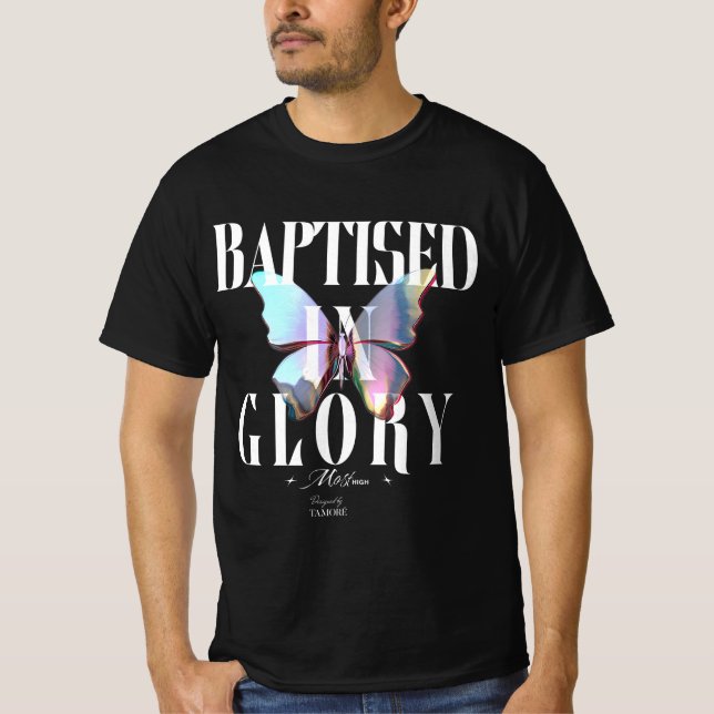 Camiseta Baptised In Glory Men's  (Anverso)