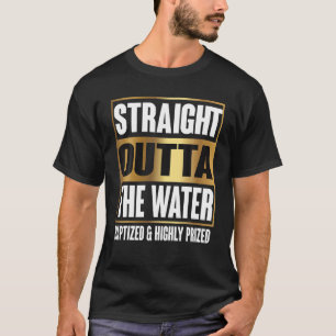 Camiseta Baptismo Adultos Niños Divertidos Regalos De Tee