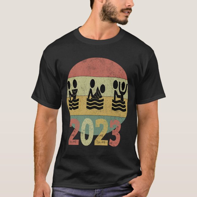 Camiseta Baptismo Cristiano Guay 2023 Para Hombres Adultos (Anverso)