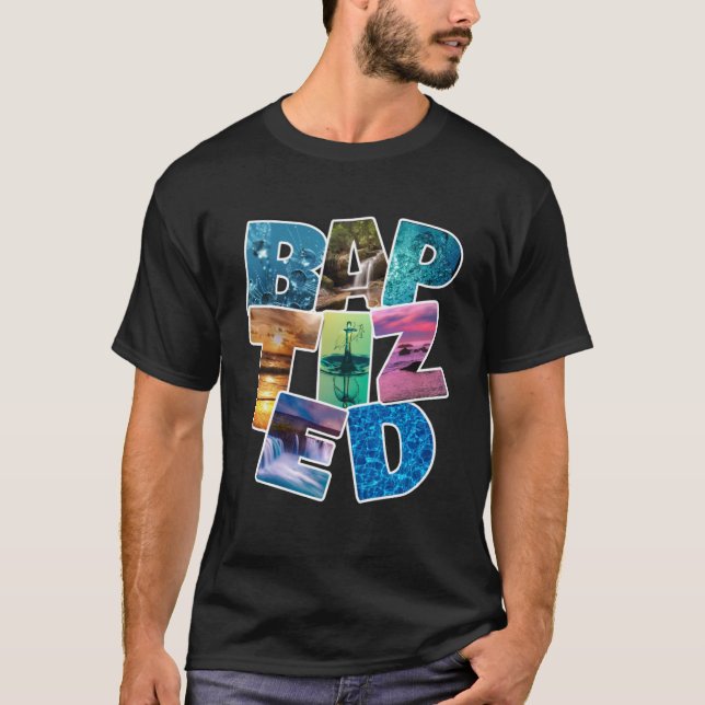 Camiseta Baptismo Santo Espíritu Iglesia Jesús Cristiano (Anverso)
